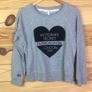 Victoria's Secret fashion show London sweatshirt